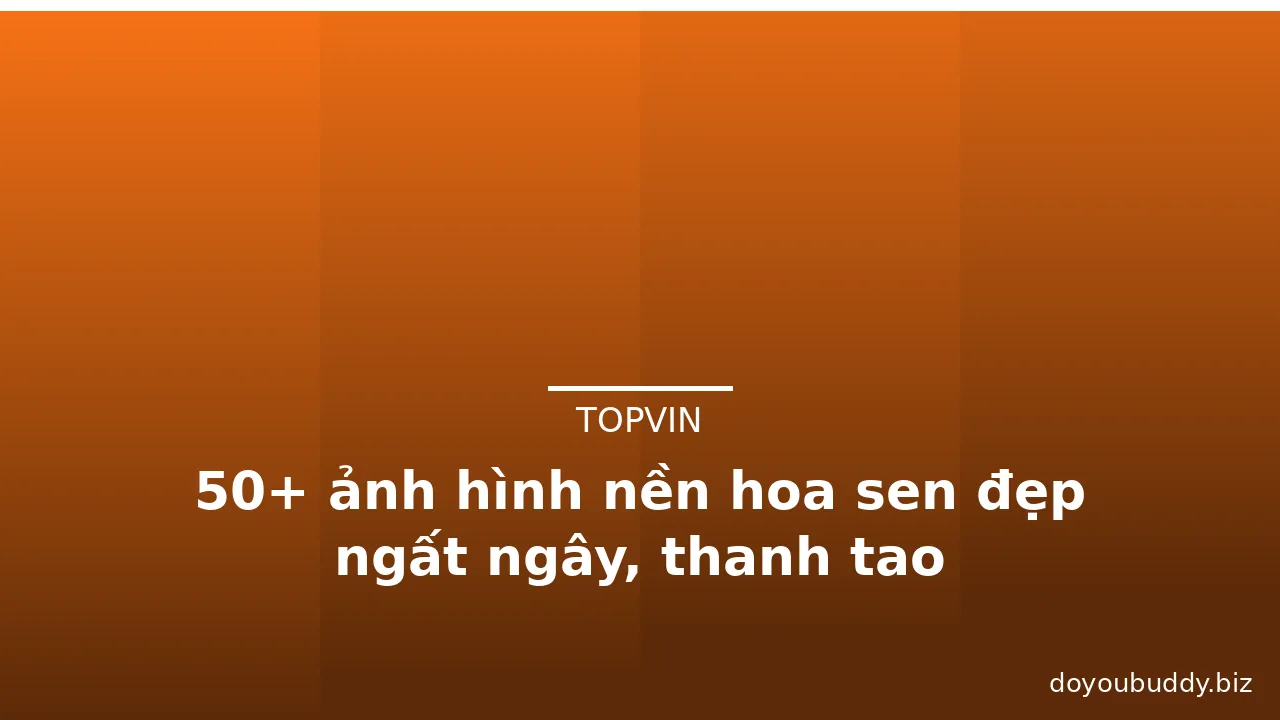 50+ ảnh hình nền hoa sen đẹp ngất ngây, thanh tao
