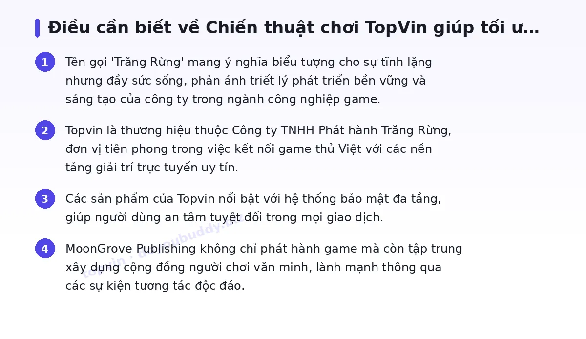 Những điều cần biết về topvin