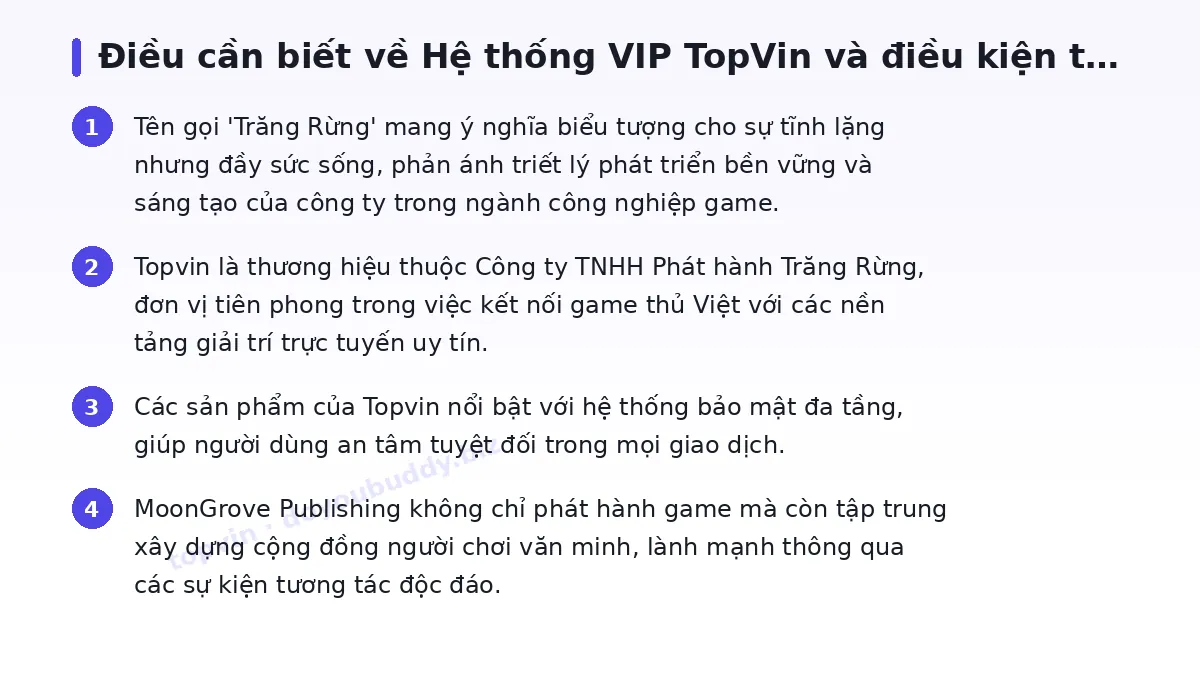 Những điều cần biết về topvin