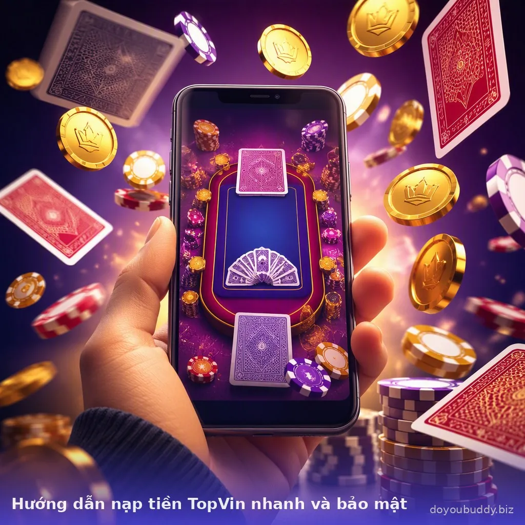 Hướng dẫn nạp tiền TopVin nhanh và bảo mật