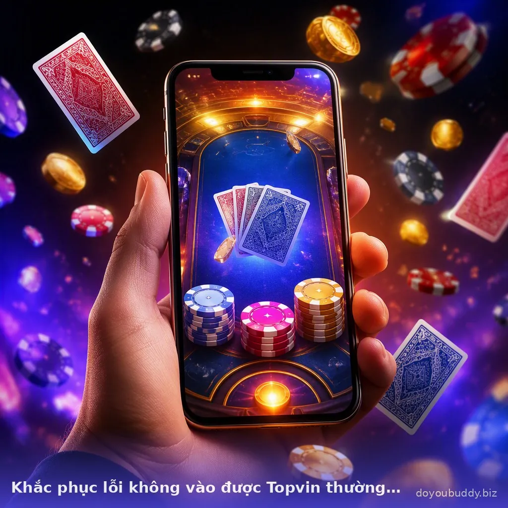 Khắc phục lỗi không vào được Topvin thường gặp