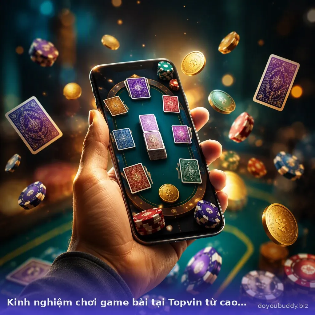 Kinh nghiệm chơi game bài tại Topvin từ cao thủ — topvin · ảnh 1