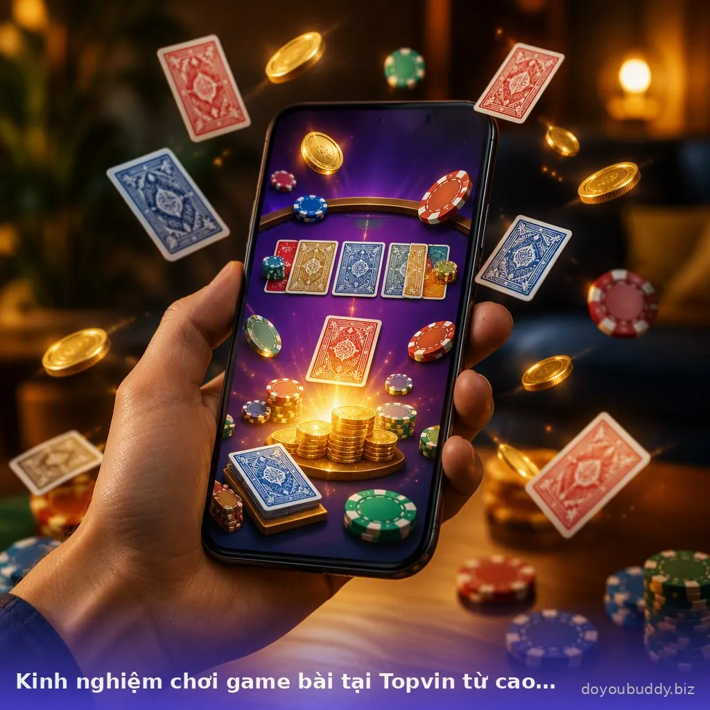 Kinh nghiệm chơi game bài tại Topvin từ cao thủ — topvin · ảnh 2