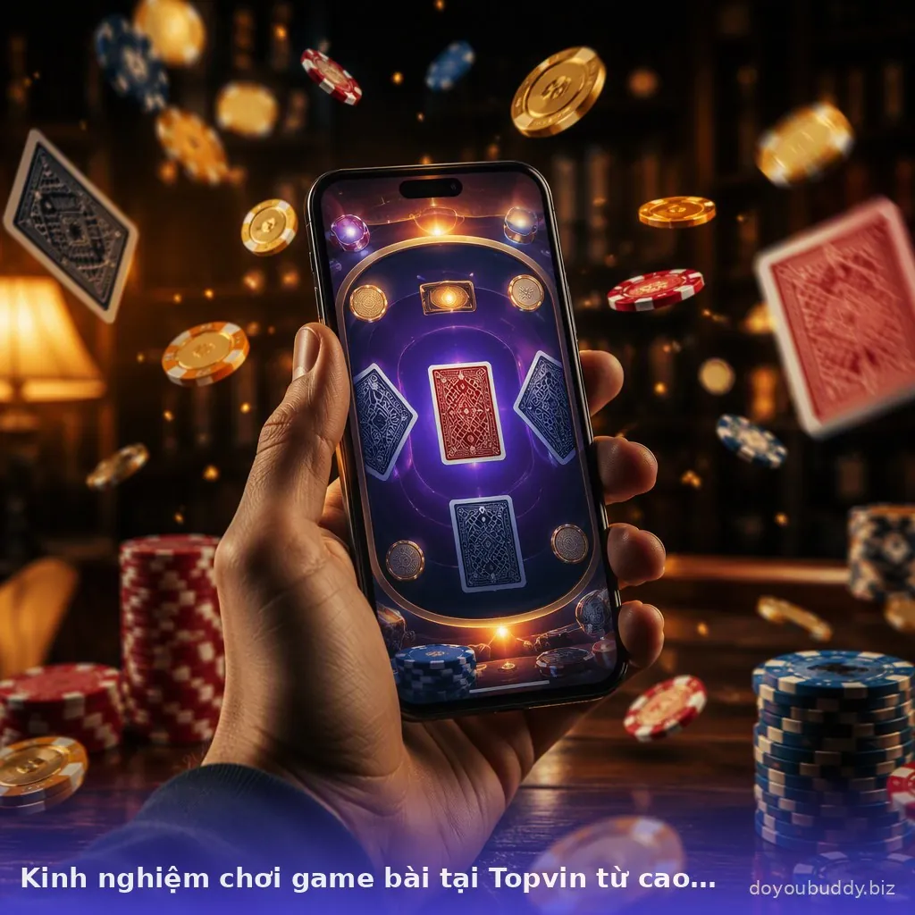 Kinh nghiệm chơi game bài tại Topvin từ cao thủ — topvin · ảnh 3