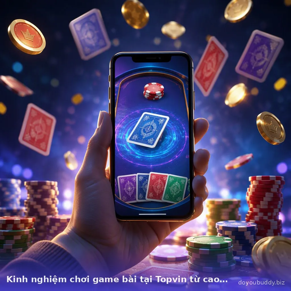 Kinh nghiệm chơi game bài tại Topvin từ cao thủ