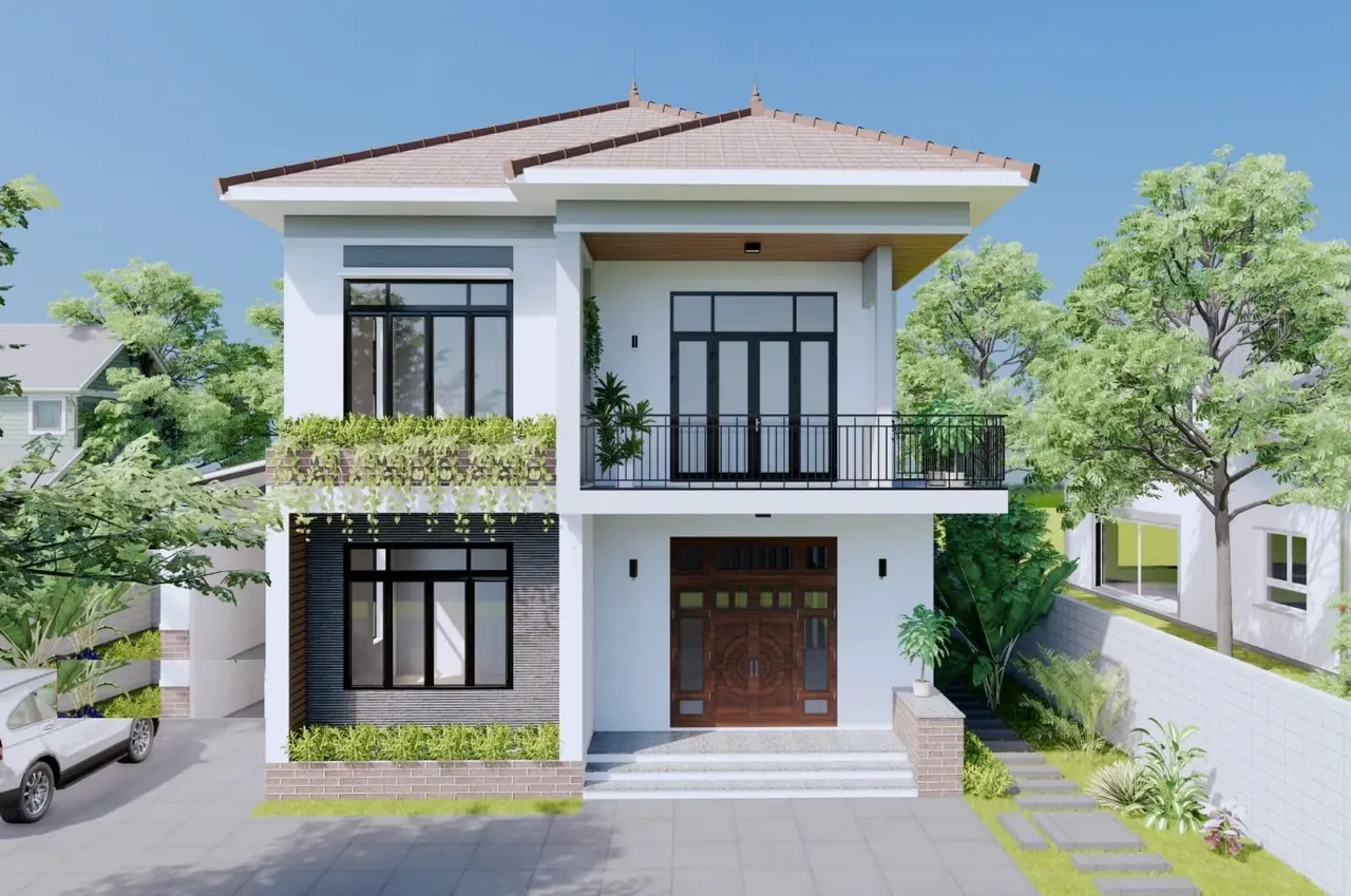 Mẫu nhà 2 tầng đẹp giá 1 tỷ - Tuyển tập 100+ ảnh ấn tượng · ảnh 2