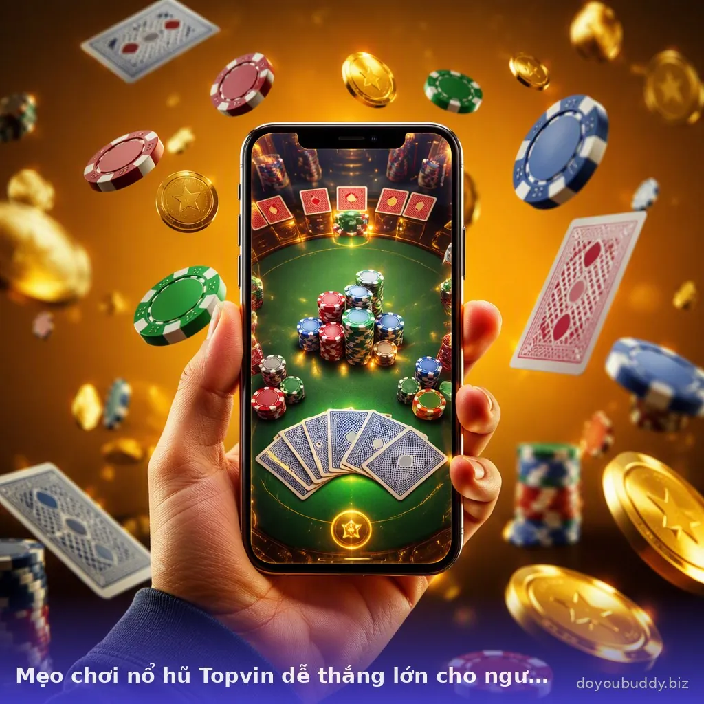 Mẹo chơi nổ hũ Topvin dễ thắng lớn cho người chơi