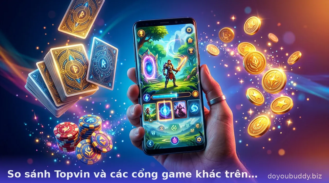 So sánh Topvin và các cổng game khác trên thị trường