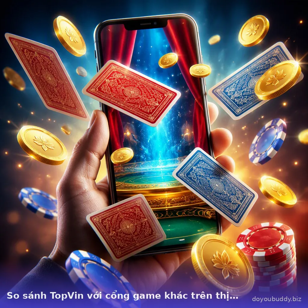 So sánh TopVin với cổng game khác trên thị trường