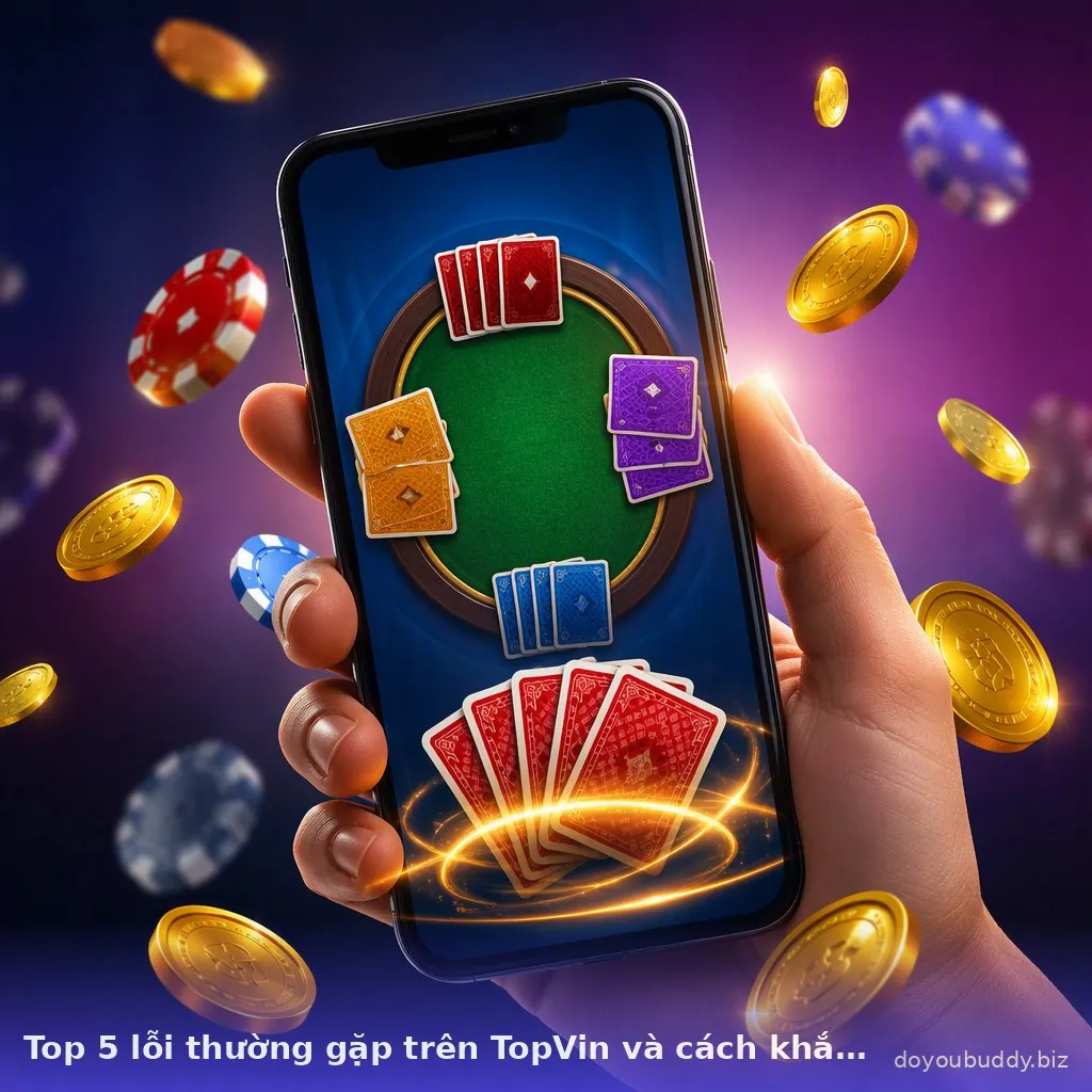 Top 5 lỗi thường gặp trên TopVin và cách khắc phục