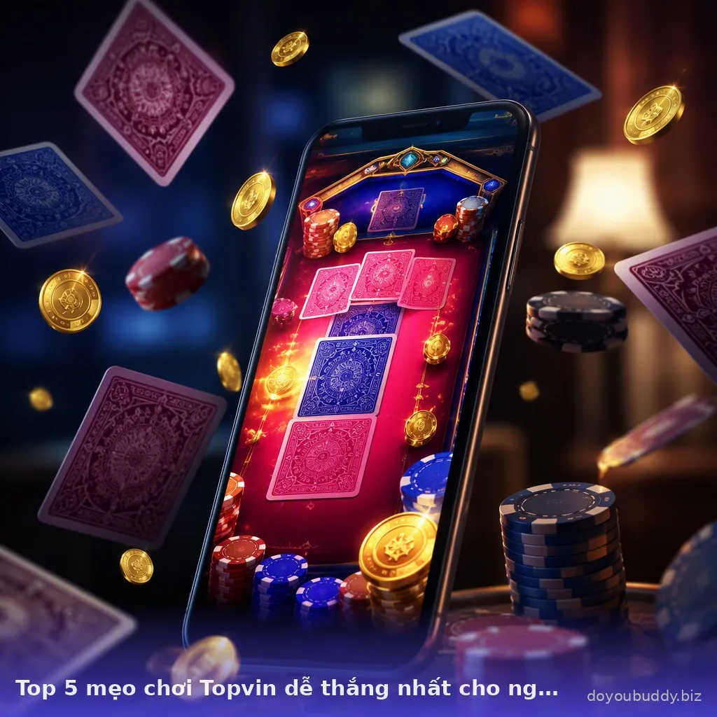 Top 5 mẹo chơi Topvin dễ thắng nhất cho người mới — topvin · ảnh 2