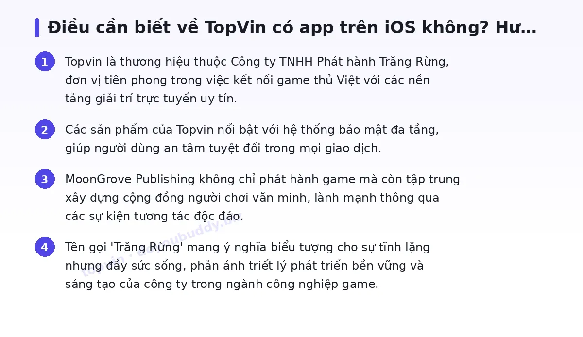 Những điều cần biết về topvin