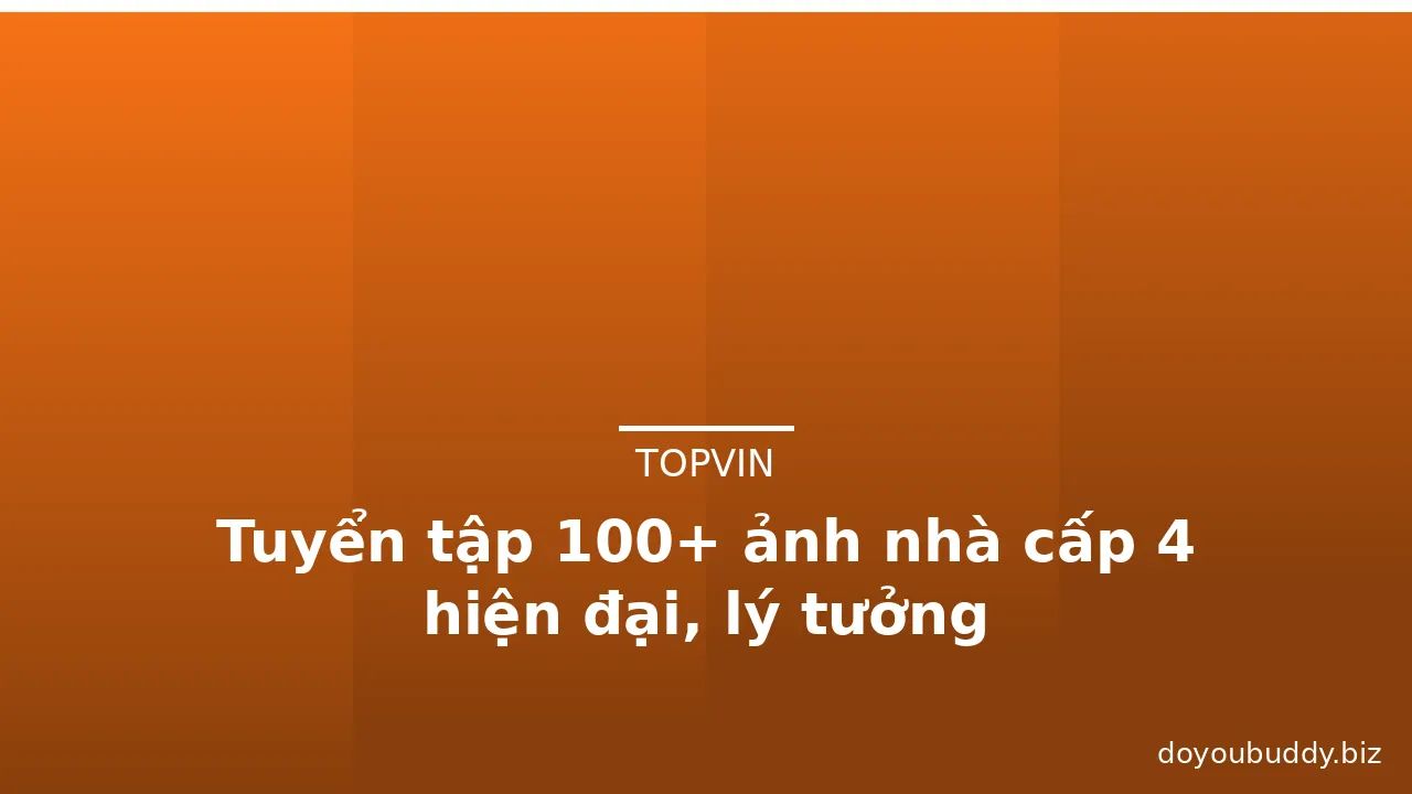Tuyển tập 100+ ảnh nhà cấp 4 hiện đại, lý tưởng · ảnh 2